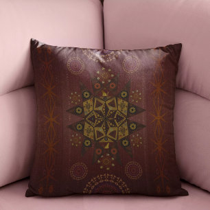 The righteousness protector of Geo tantrum mandala Cushion