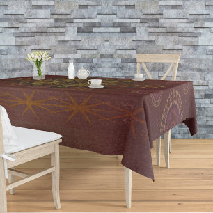 The righteousness protector of Geo tantrum mandala Tablecloth