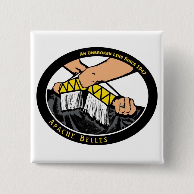 The Rim 15 Cm Square Badge (Front)