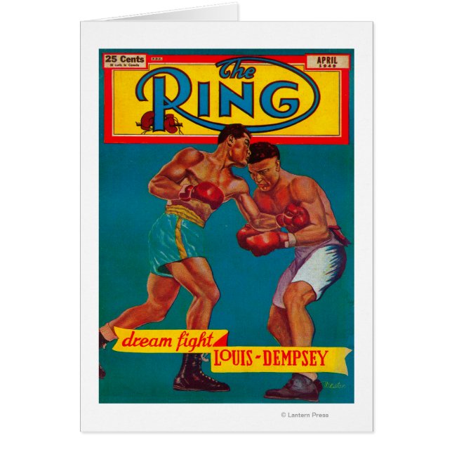 The Ring Magazine Cover (Front)
