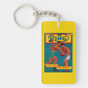 The Ring Magazine Cover Key Ring