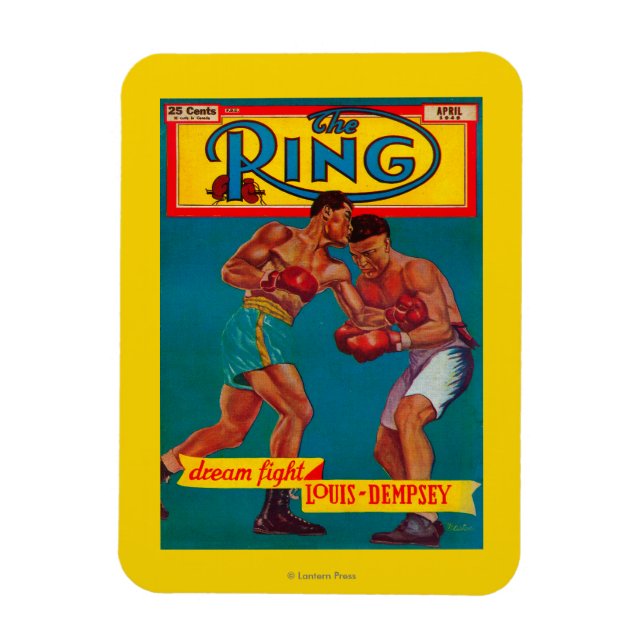 The Ring Magazine Cover Magnet (Vertical)
