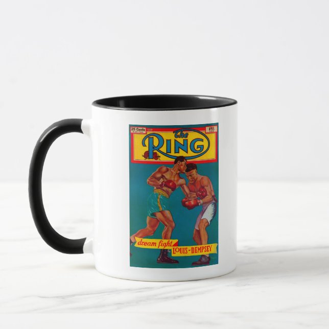 The Ring Magazine Cover Mug (Left)