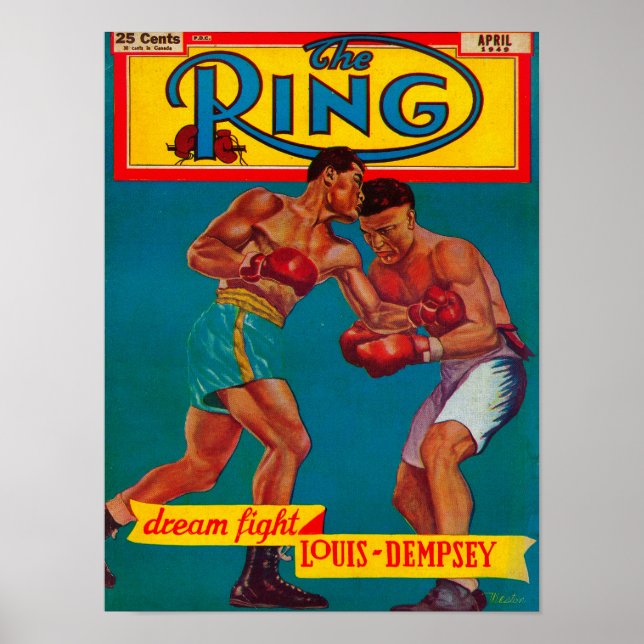 The Ring Magazine Cover Poster (Front)