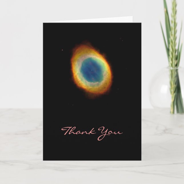 The Ring Nebula Thank You Card (Front)