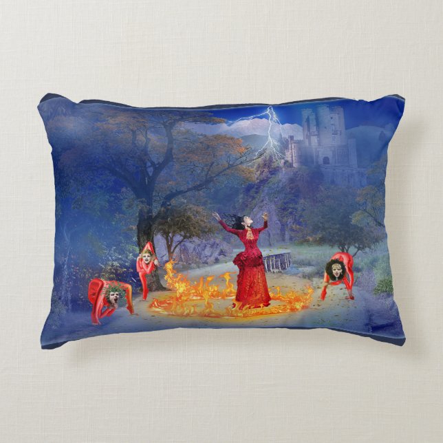 The Ring of Fire Decorative Cushion (Front)