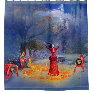 The Ring of Fire Shower Curtain