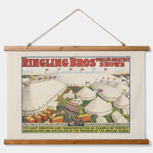 The Ringling Bros. Circus Hanging Tapestry