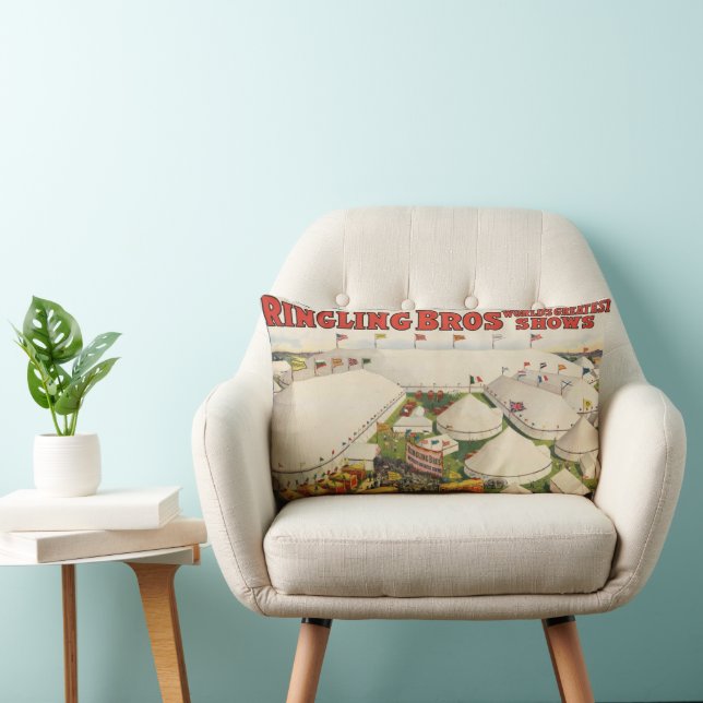 The Ringling Bros. Circus Lumbar Cushion (Chair)