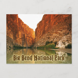 The Rio Grande, Big Bend NP, Texas Postcard