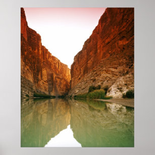 The Rio Grande, Big Bend NP, Texas Poster