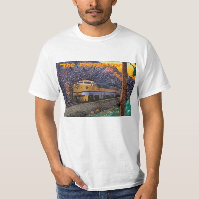 The Rio Grande Prospector in the Royal Gorge T-Shirt (Front)