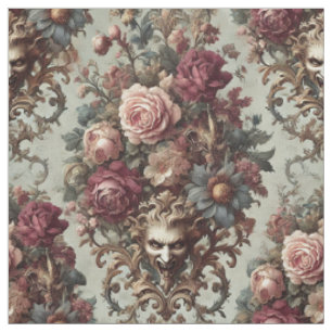 The Riot to Bloom – Gothic Statement Tile Fabric