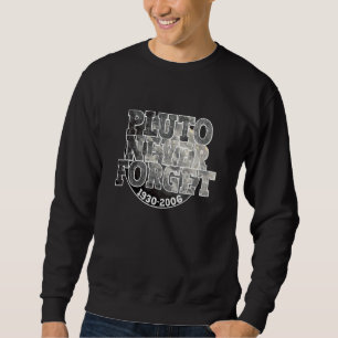 The Rise and Fall of Planet Pluto 1930 2006 Scien Sweatshirt