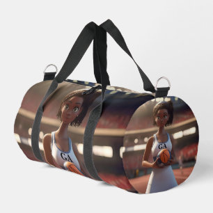 The Rise of the Brown-Skinned Netball Girl Duffle Bag
