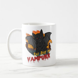 The Rise of Vampurr - Parody Cat Kitty Halloween Coffee Mug
