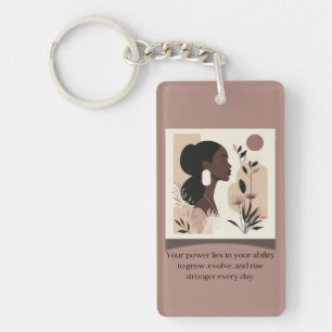 The Rise Stronger Themed Key Ring