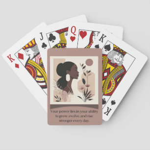 The Rise Stronger Themed  Playing Cards