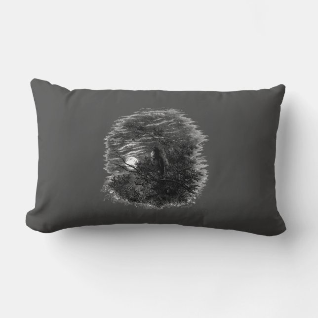 The Rising Moon - Lumbar Cushion (Front)