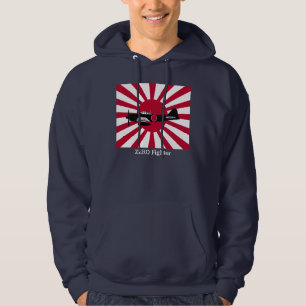 The Rising Sun Flag and the War of Zero Hoodie