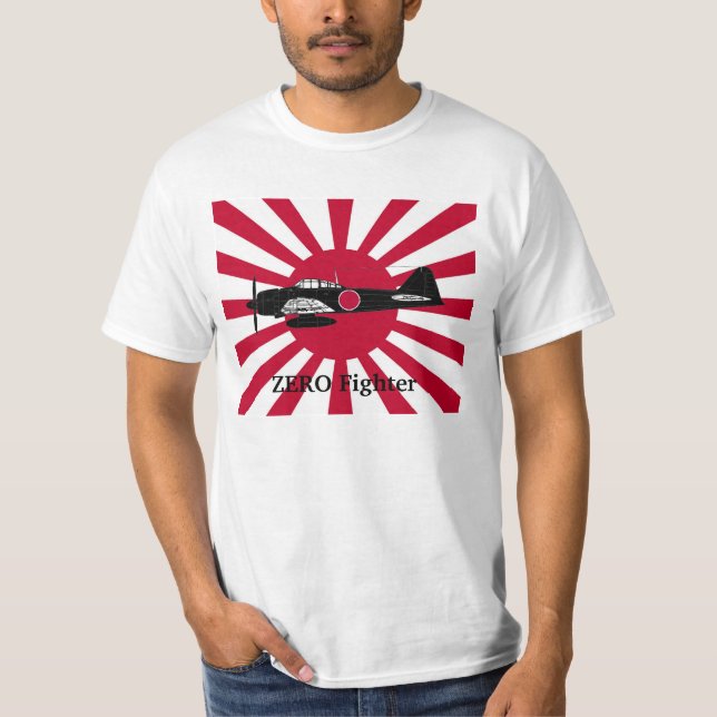 The Rising Sun Flag and the War of Zero T-Shirt (Front)