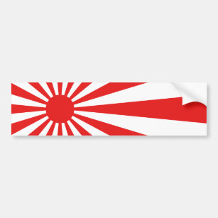 The Rising Sun Flag Bumper Sticker