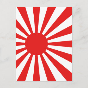 The Rising Sun Flag Postcard