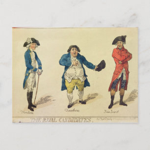 The Rival Candidates Postcard