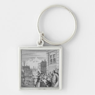 The Riven Shield Key Ring