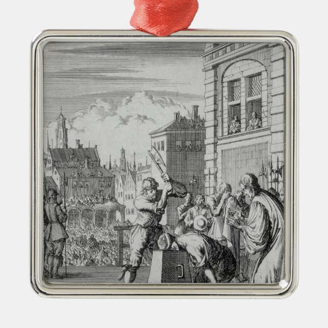 The Riven Shield Metal Tree Decoration (Front)