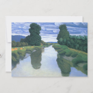 The River at Berville by Felix Vallotton, Fine Art
