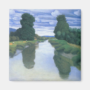 The River at Berville by Felix Vallotton, Fine Art Magnet