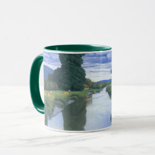 The River at Berville by Felix Vallotton, Fine Art Mug