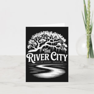 The River City Moss Int Live Oak Est. 1901  Card