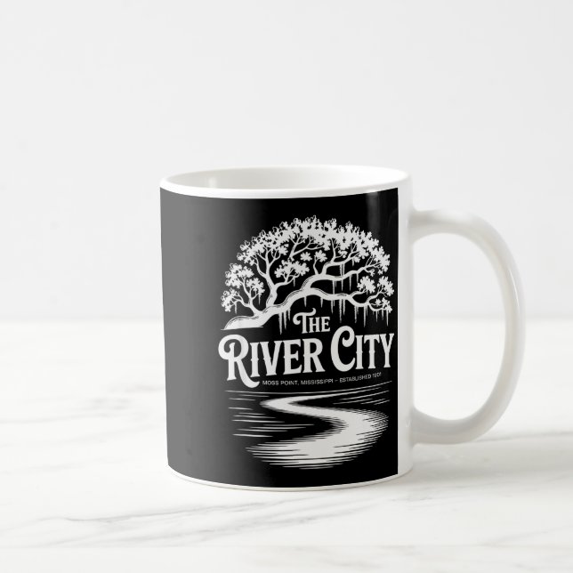 The River City Moss Int Live Oak Est. 1901  Coffee Mug (Right)
