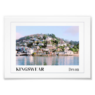 The River Dart, Kingswear, Devon Photo Print