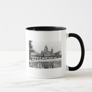 The river Isar at Munich, c.1910 Mug