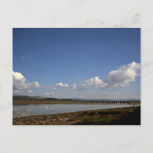 The River Kent at Arnside Cumbria England Postcard