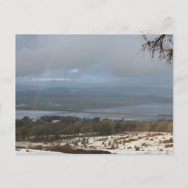The River Kent Winter Postcard (Front)