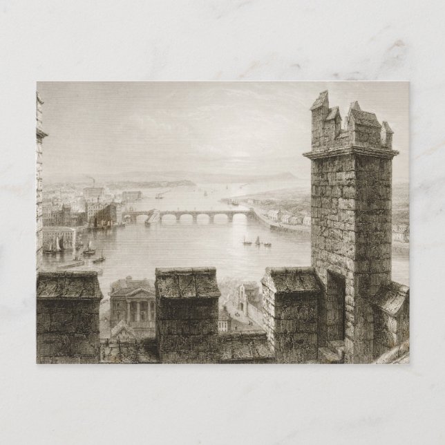 The River Shannon and Limerick Postcard (Front)