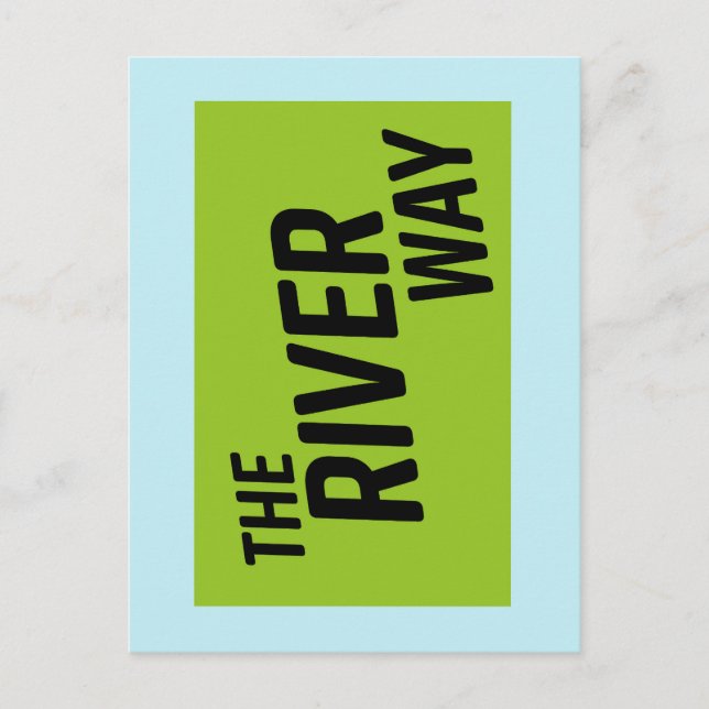 The River Way Postcard (Front)