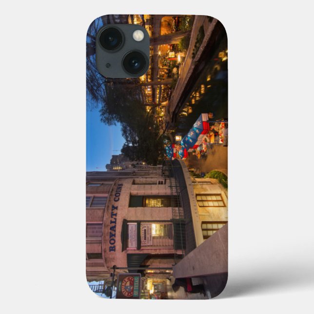 The Riverwalk At Dusk In Downtown San Antonio 2 Case-Mate iPhone Case (Back)