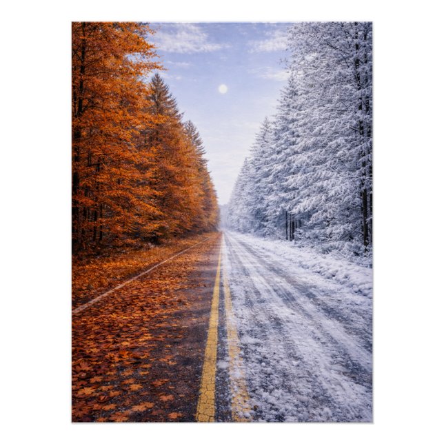 The Road Between Seasons – Time and Choice  Poster (Front)