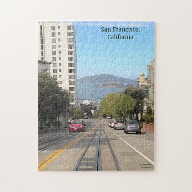 The Road Down, San Francisco Puzzle (Vertical)
