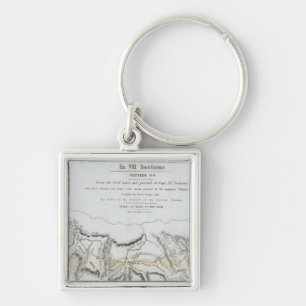 The Road From Missouri to Oregon Key Ring