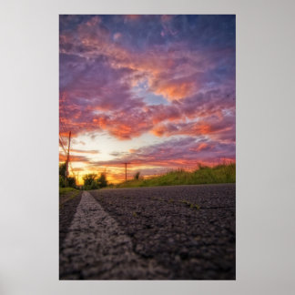 The Road Goes On Roever Poster