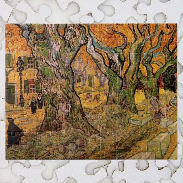 The Road Menders by Vincent van Gogh Jigsaw Puzzle (Creator Uploaded)