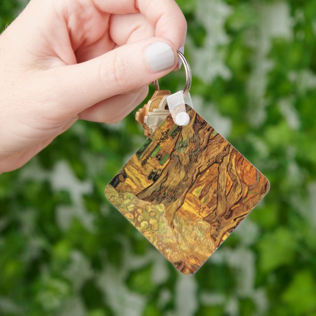 The Road Menders by Vincent van Gogh Key Ring (Hand)