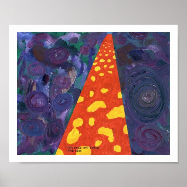 The Road Not Taken Poster (Front)