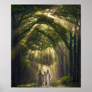 The Road to Emmaus. Poster